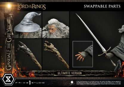 Herr der Ringe Statue 1/4 Gandalf der Graue Ultimate Version 81 cm – Bild 27