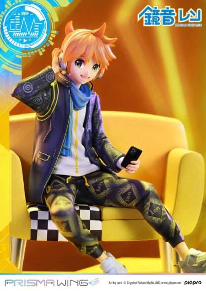 Vocaloid Piapro Characters Prisma Wing PVC Statue 1/7 Kagamine Len (Art by lack) 18 cm – Bild 16