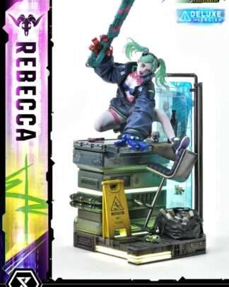 Cyberpunk: Edgerunners Real Elite Masterline Series Statue 1/4 Rebecca Deluxe Version 54 cm