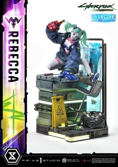 Cyberpunk: Edgerunners Real Elite Masterline Series Statue 1/4 Rebecca Deluxe Version 54 cm – Bild 12