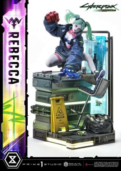Cyberpunk: Edgerunners Real Elite Masterline Series Statue 1/4 Rebecca Deluxe Version 54 cm – Bild 13