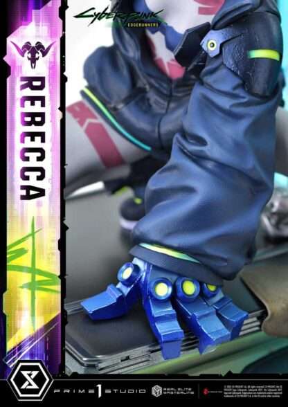 Cyberpunk: Edgerunners Real Elite Masterline Series Statue 1/4 Rebecca Deluxe Version 54 cm – Bild 20