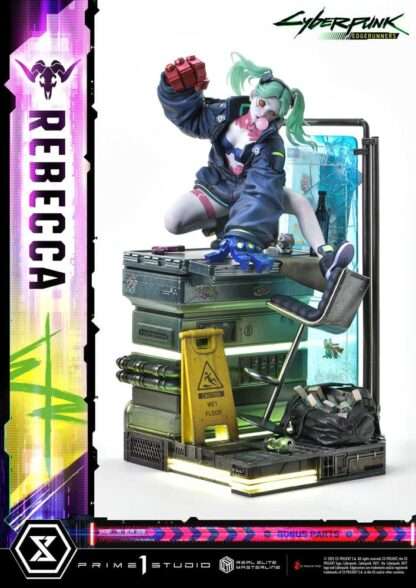 Cyberpunk: Edgerunners Real Elite Masterline Series Statue 1/4 Rebecca Deluxe Bonus Version 54 cm – Bild 8