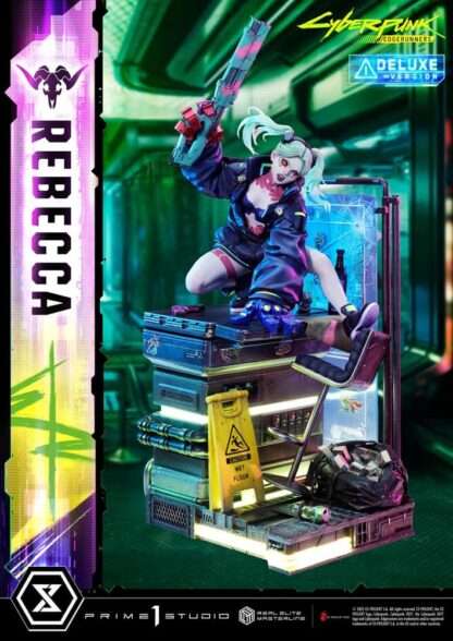 Cyberpunk: Edgerunners Real Elite Masterline Series Statue 1/4 Rebecca Deluxe Bonus Version 54 cm – Bild 9