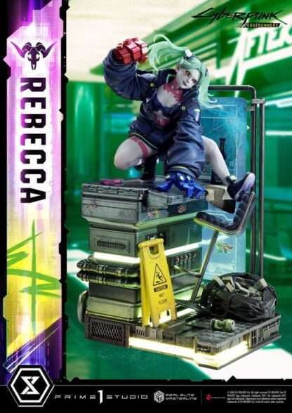Cyberpunk: Edgerunners Real Elite Masterline Series Statue 1/4 Rebecca Deluxe Bonus Version 54 cm – Bild 13