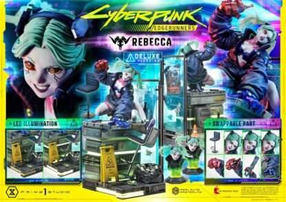 Cyberpunk: Edgerunners Real Elite Masterline Series Statue 1/4 Rebecca Deluxe Bonus Version 54 cm – Bild 15