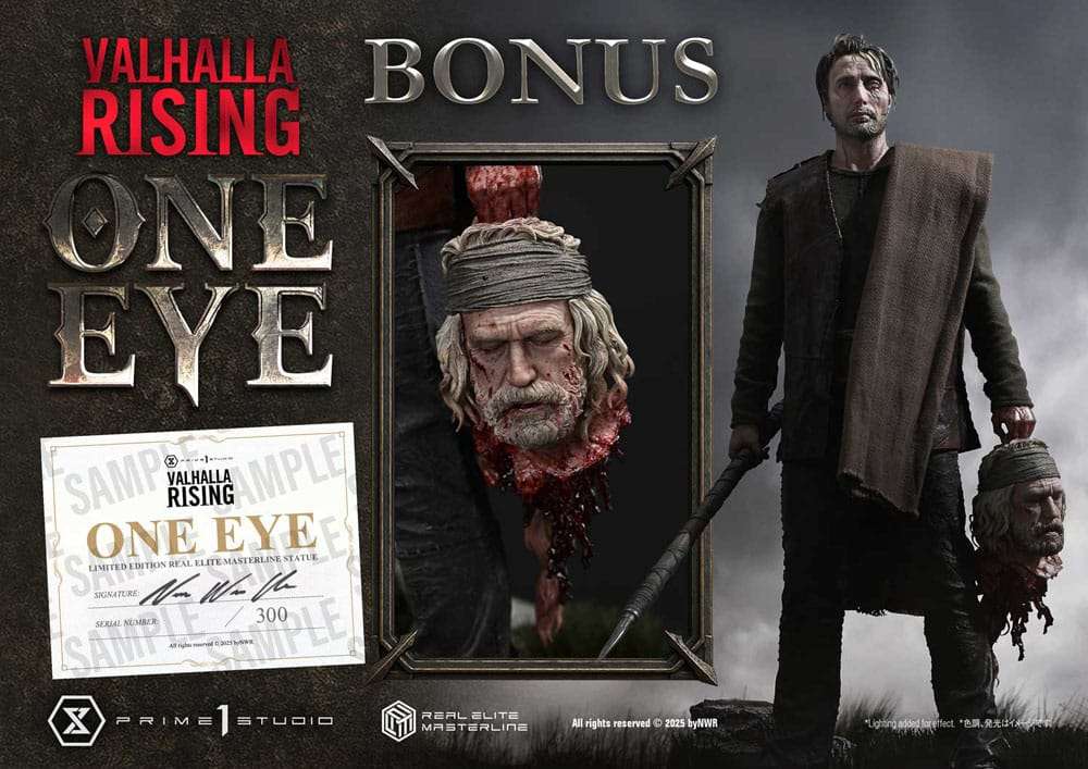 Valhalla Rising Real Elite Masterline Series Statue 1/4 One Eye Ultimate Bonus Version 57 cm – Bild 15