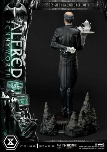 DC Comics Throne Legacy Series Statue Alfred Pennyworth (Batman Comics) Bonus Version 57 cm – Bild 6