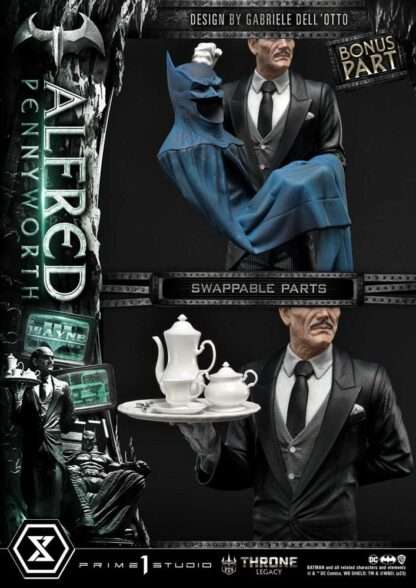 DC Comics Throne Legacy Series Statue Alfred Pennyworth (Batman Comics) Bonus Version 57 cm – Bild 22