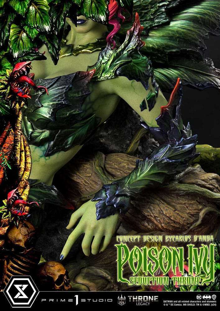DC Comics Throne Legacy Collection Statue 1/4 Batman Poison Ivy Seduction Throne Deluxe Version 55 cm – Bild 4