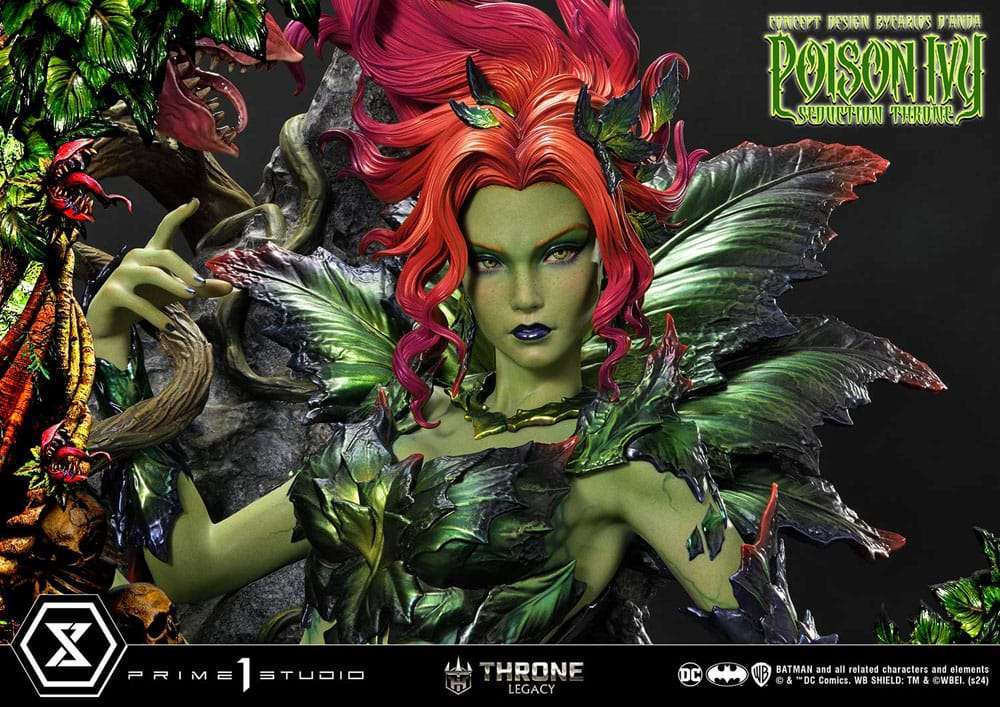 DC Comics Throne Legacy Collection Statue 1/4 Batman Poison Ivy Seduction Throne Deluxe Version 55 cm – Bild 7
