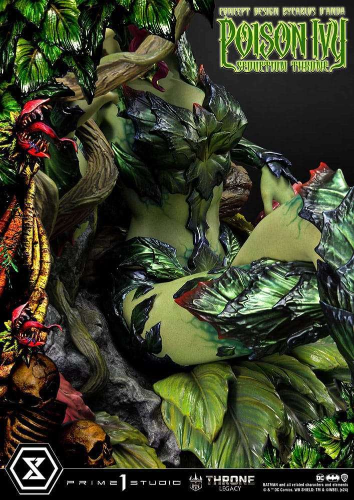 DC Comics Throne Legacy Collection Statue 1/4 Batman Poison Ivy Seduction Throne Deluxe Version 55 cm – Bild 8