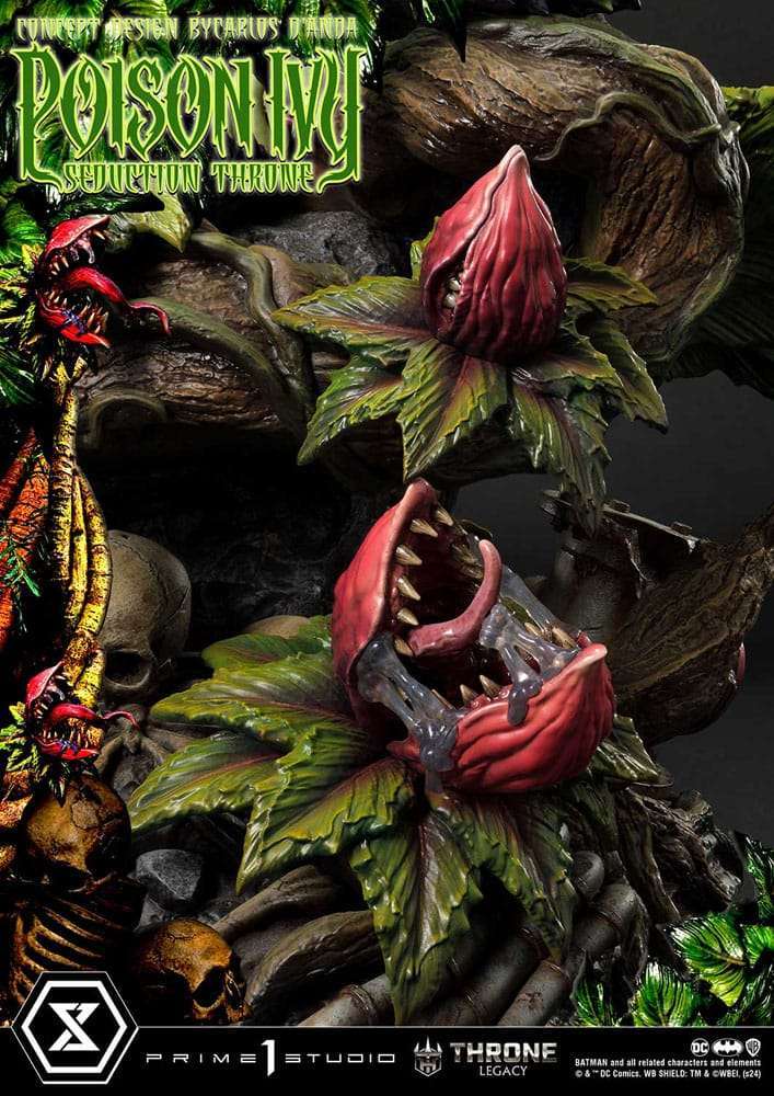 DC Comics Throne Legacy Collection Statue 1/4 Batman Poison Ivy Seduction Throne Deluxe Version 55 cm – Bild 11