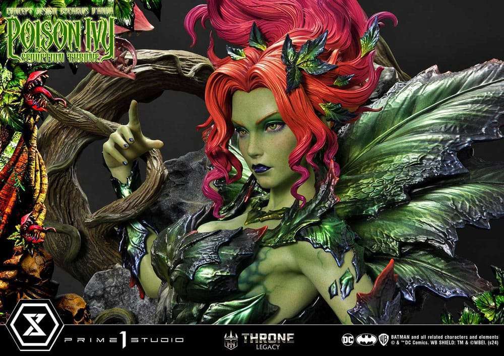 DC Comics Throne Legacy Collection Statue 1/4 Batman Poison Ivy Seduction Throne Deluxe Version 55 cm – Bild 13