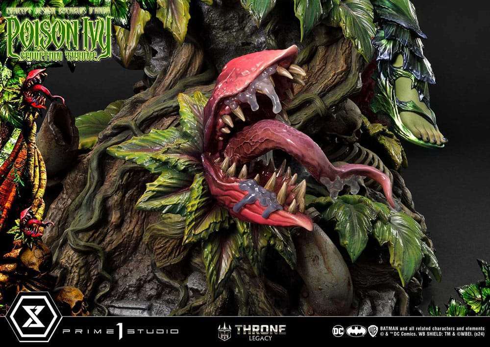 DC Comics Throne Legacy Collection Statue 1/4 Batman Poison Ivy Seduction Throne Deluxe Version 55 cm – Bild 17