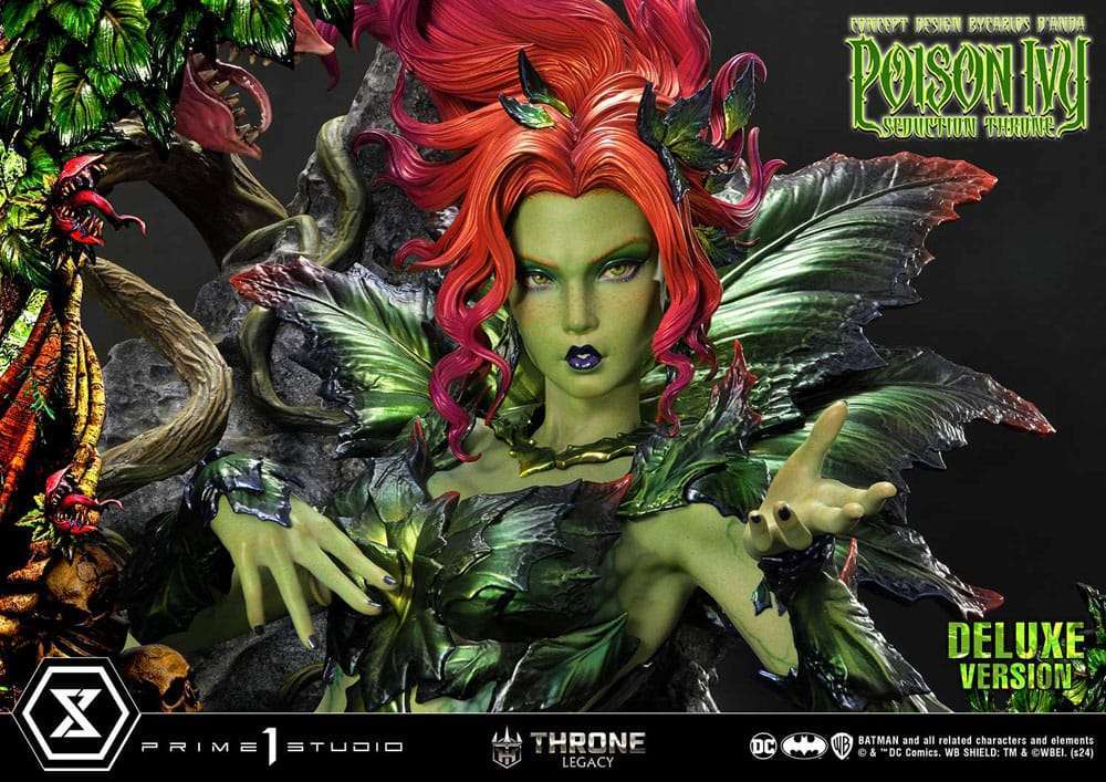 DC Comics Throne Legacy Collection Statue 1/4 Batman Poison Ivy Seduction Throne Deluxe Version 55 cm – Bild 26