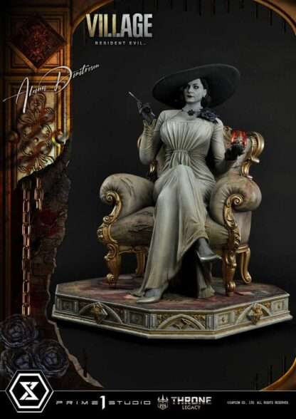 Resident Evil Village Throne Legacy Collection Statue 1/4 Alcina Dimitrescu 66 cm – Bild 3