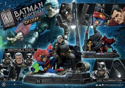 DC Comics Statue Batman Vs. Superman (The Dark Knight Returns) Deluxe Bonus Ver. 110 cm - Beschädigte Verpackung – Bild 26