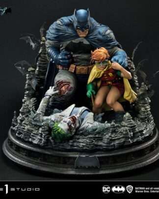 DC Comics Ultimate Premium Masterline Series Statue 1/4 Batman & Robin Dead End Ultimate Bonus Version 61 cm