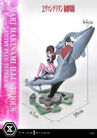 Rebuild of Evangelion Ultimate Premium Masterline Series Statue 1/4 Mari Makinami Illustrious Normal Ver. 64 cm – Bild 3
