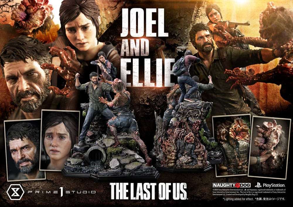 The Last of Us Part I Ultimate Premium Masterline Series Statue Joel & Ellie Deluxe Bonus Version (The Last of Us Part I) 73 cm – Bild 2