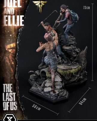 The Last of Us Part I Ultimate Premium Masterline Series Statue Joel & Ellie Deluxe Bonus Version (The Last of Us Part I) 73 cm