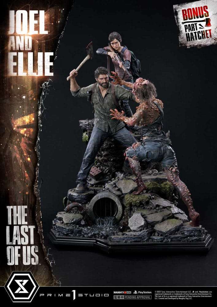 The Last of Us Part I Ultimate Premium Masterline Series Statue Joel & Ellie Deluxe Bonus Version (The Last of Us Part I) 73 cm – Bild 21