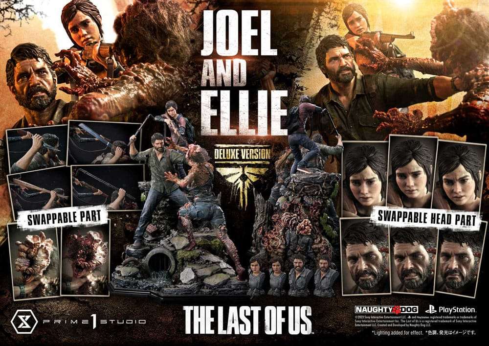 The Last of Us Part I Ultimate Premium Masterline Series Statue Joel & Ellie Deluxe Bonus Version (The Last of Us Part I) 73 cm – Bild 23