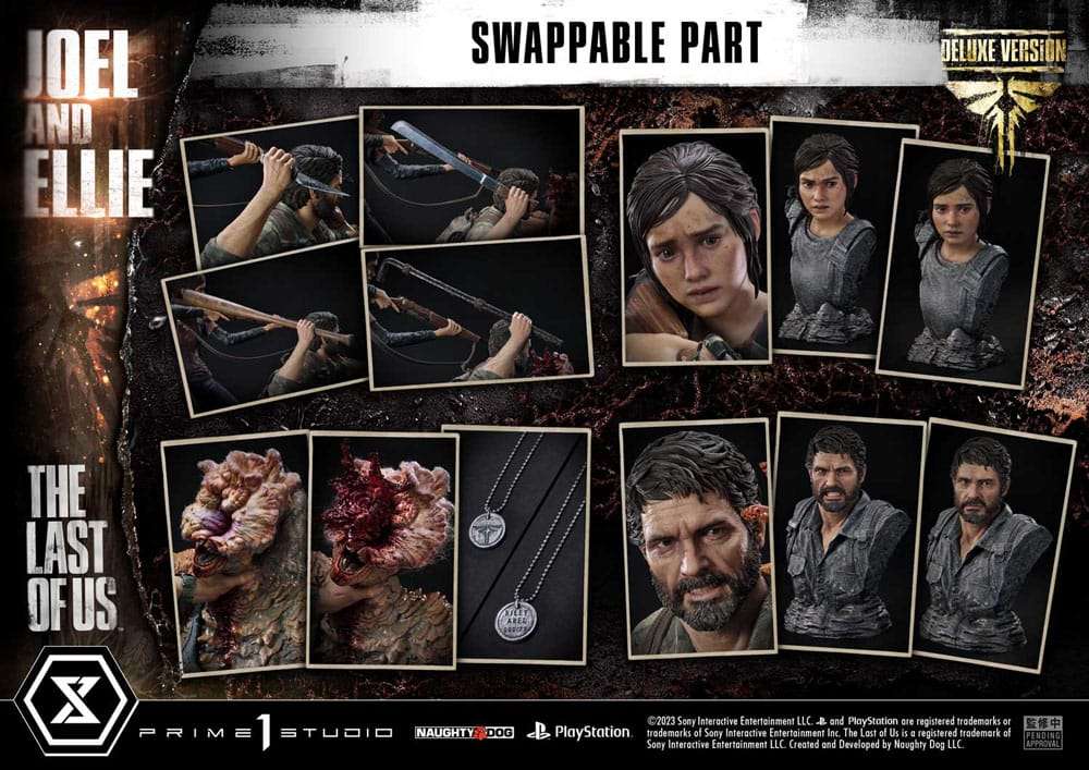 The Last of Us Part I Ultimate Premium Masterline Series Statue Joel & Ellie Deluxe Bonus Version (The Last of Us Part I) 73 cm – Bild 24