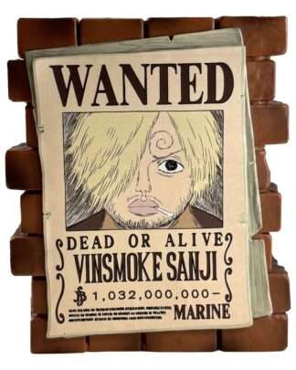 One Piece Spardose Sanji Wanted