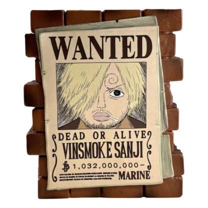 One Piece Spardose Sanji Wanted