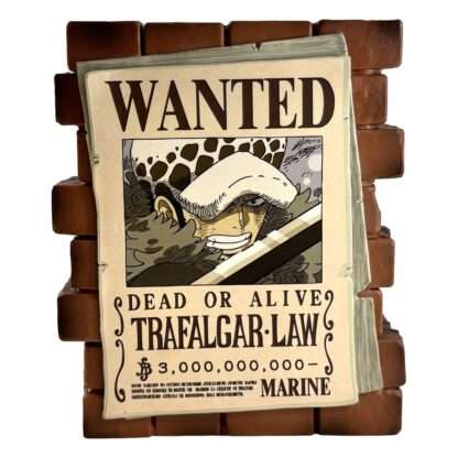 One Piece Spardose Law Wanted