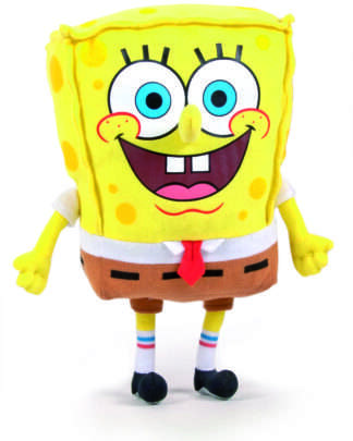 SpongeBob Schwammkopf Plueschfigur SpongeBob 19 cm