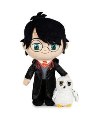 Harry Potter Plüschfigur Harry mit Hedwig 29 cm