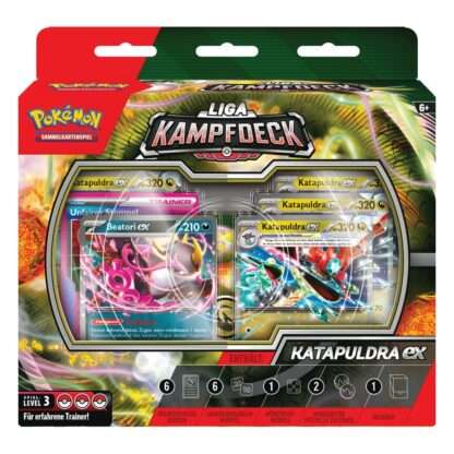 Pokémon TCG Liga-Kampfdeck Katapuldra EX *Deutsche Version* – Bild 2