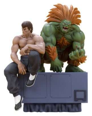Street Fighter PVC Statuen 1/10 Blanka & Fei Long 21 cm