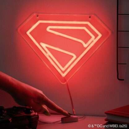 DC Comics LED Wandleuchte Superman Neon – Bild 3