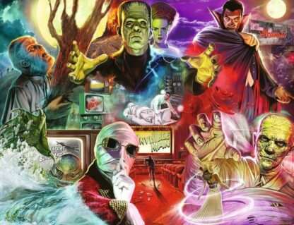 Universal Monsters Puzzle (2000 Teile) – Bild 2