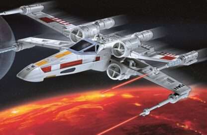 Star Wars Modellbausatz 1/57 X-wing Fighter 22 cm – Bild 8