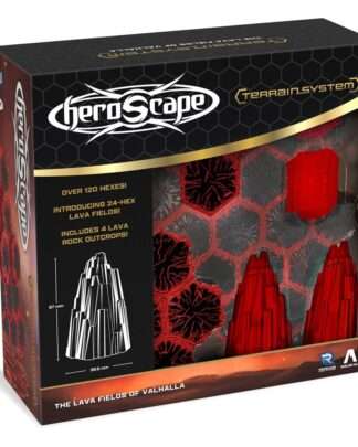 Heroscape Terrain-Erweiterung The Lava Fields of Valhalla *Englische Version*