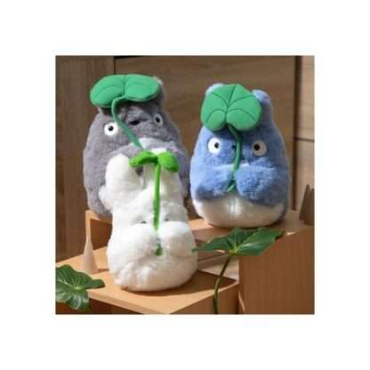 Mein Nachbar Totoro Nakayoshi Plüschfigur Big Totoro with leaf 21 cm – Bild 2