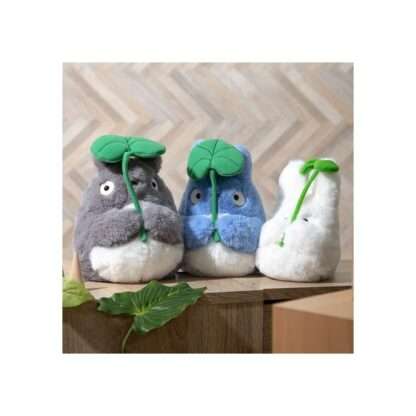 Mein Nachbar Totoro Nakayoshi Plüschfigur Big Totoro with leaf 21 cm – Bild 4