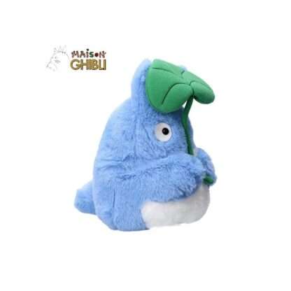 Mein Nachbar Totoro Nakayoshi Plüschfigur Medium Totoro with leaf 20 cm – Bild 4