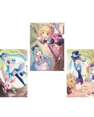 Vocaloid Klarsichthüllen 3er-Set Characters
