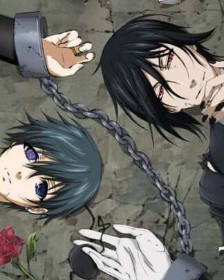 Black Butler XXL Mousepad Ciel x Sebastian