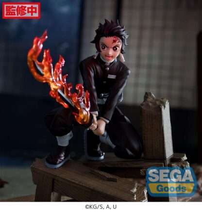 Demon Slayer: Kimetsu no Yaiba Xross Link Anime PVC Statue Tanjiro Kamado -Swordsmith Village Arc- 12 cm – Bild 2