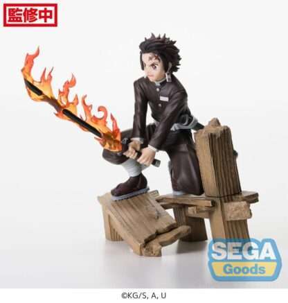 Demon Slayer: Kimetsu no Yaiba Xross Link Anime PVC Statue Tanjiro Kamado -Swordsmith Village Arc- 12 cm – Bild 7