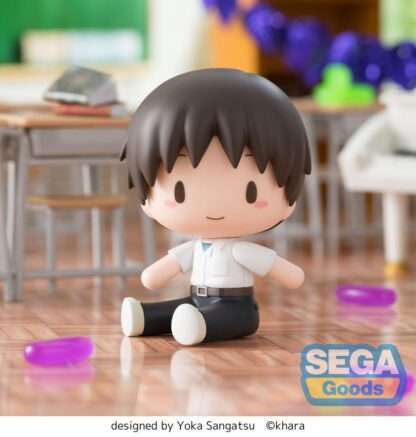 Evangelion: New Theatrical Edition Fuwa Petit Chibi Figur Shinji 8 cm – Bild 7