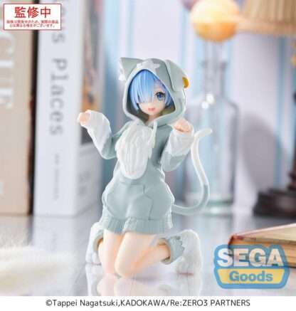 Re:Zero Starting Life in Another World Yumemirize PVC Statue Rem Mofumofu Pack 11 cm – Bild 2