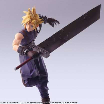 Final Fantasy VII Bring Arts Actionfigur Cloud Strife 15 cm – Bild 7